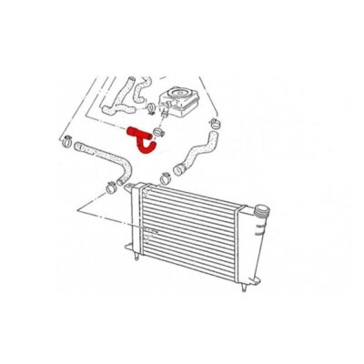 Durite entre pompe à eau et échangeur d’huile golf 1