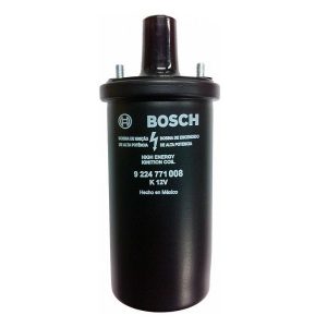 Bobine noire d’allumage 12 V Bosch à bain d’huile Coccinelle