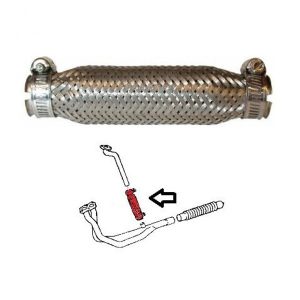 Flexible sur sortie collecteur golf 1 1100 et 1300 du 08/1979 au 08/1983