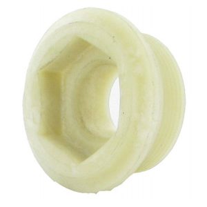 Bouchon d’obturation plastique à visser sur cloche BV de transporter T25/T3