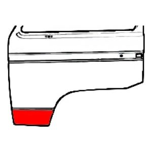 Bas de panneau de porte gauche Transporter T25/T3